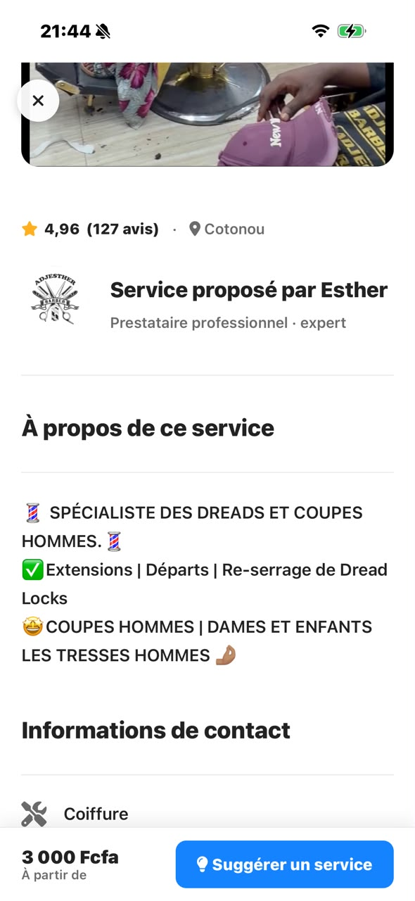 Service prestataire Skiliow